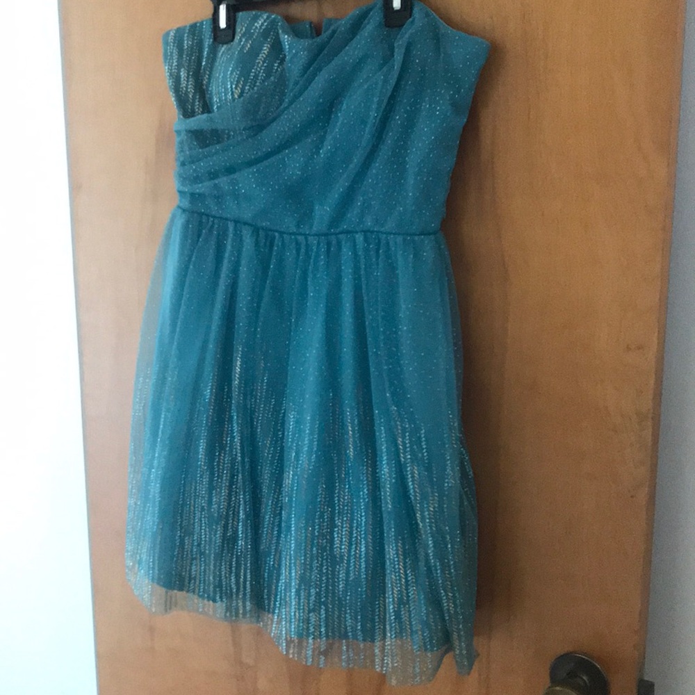 Teeze Me Teal Homecoming Dress